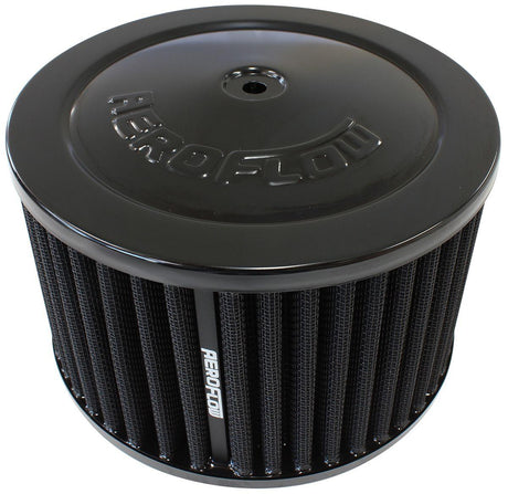 Aeroflow 6-3/8" x 4" Air Filter Assembly, Black (AF2251-3981) AF2251-3981