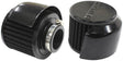 Aeroflow Black Clamp On Breather With Black Shield (AF2271-1513) AF2271-1513