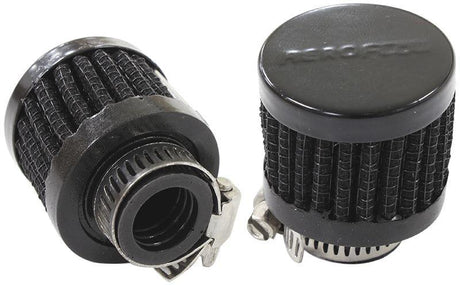 Aeroflow Black Clamp On Breather (AF2271-2480) AF2271-2480