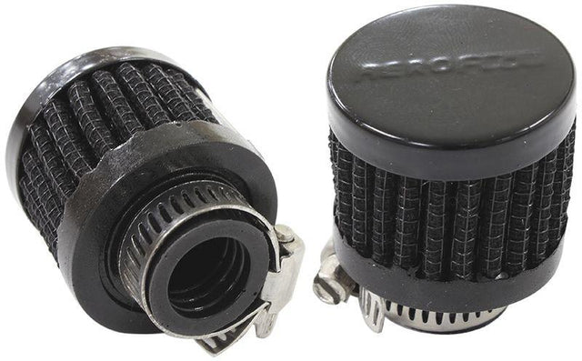 Aeroflow Black Clamp On Breather (AF2271-2480) AF2271-2480