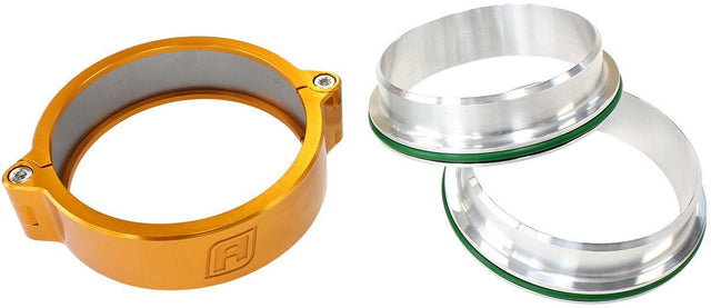 Aeroflow 4" (102mm) Billet Aluminium Intercooler Clamp (AF25-4000G) AF25-4000G
