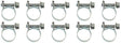Aeroflow EFI Hose Clamps 1/4" (14AN) (10 Pack) (AF26-0911) AF26-0911