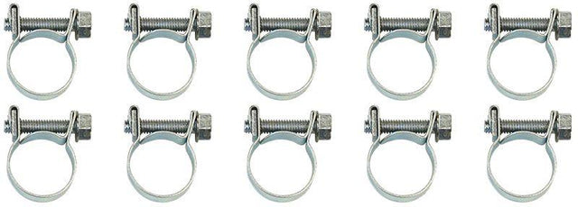 Aeroflow EFI Hose Clamps 1/4" (14AN) (10 Pack) (AF26-0911) AF26-0911
