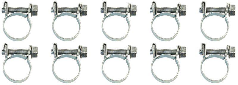 Aeroflow EFI Hose Clamps 1/4" (14AN) (10 Pack) (AF26-0911) AF26-0911