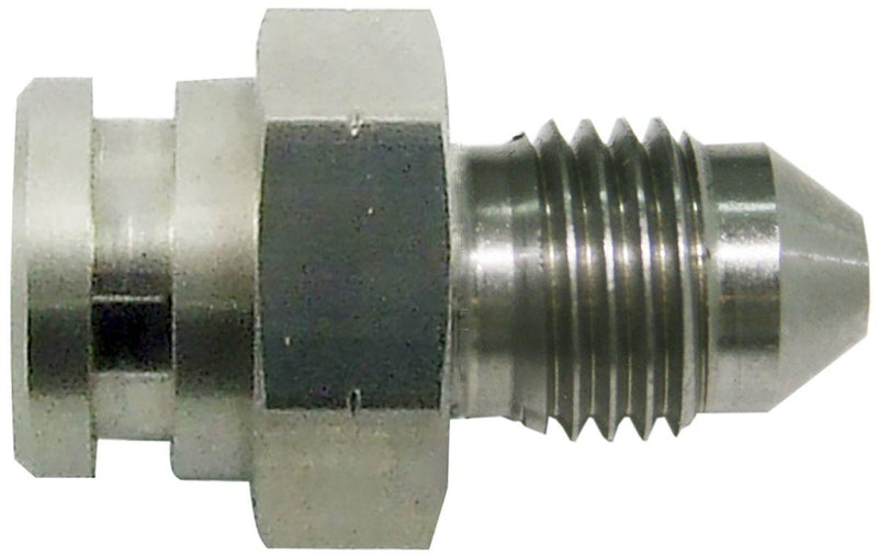 Aeroflow Stainless Steel 17mm Female Inverted Flare to Male AN Fitting -3AN (AF271-03) AF271-03