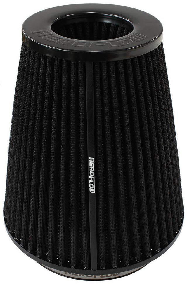 Aeroflow Universal 6" (152mm) Clamp-On Steel Top Inverted Tapered Pod Filter with Black End (AF2711-1044) AF2711-1044