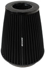 Aeroflow Universal 6" (152mm) Clamp-On Steel Top Inverted Tapered Pod Filter with Black End (AF2711-1044) AF2711-1044