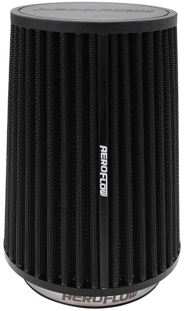 Aeroflow Universal 4" (102mm) Clamp-On Polyurethane Tapered Pod Filter 7" (177mm) High x 5-1/2" (139mm) Base O.D x 4-39/64" (117mm) Top O.D (AF2711-2590) AF2711-2590