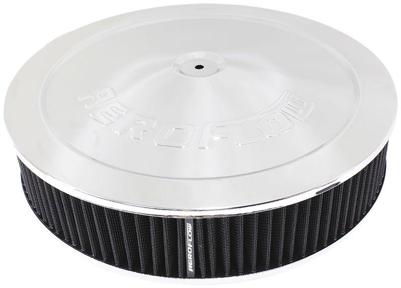 Aeroflow Chrome Air Filter Assembly (AF2851-1234) AF2851-1234