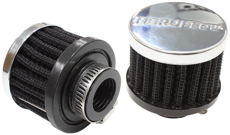Aeroflow Chrome Clamp On Breather (AF2871-1360) AF2871-1360