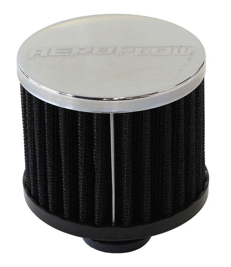 Aeroflow Chrome Clamp On Breather (AF2871-1440) AF2871-1440