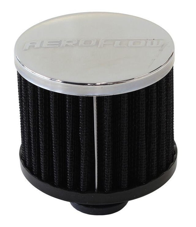 Aeroflow Chrome Clamp On Breather (AF2871-1440) AF2871-1440