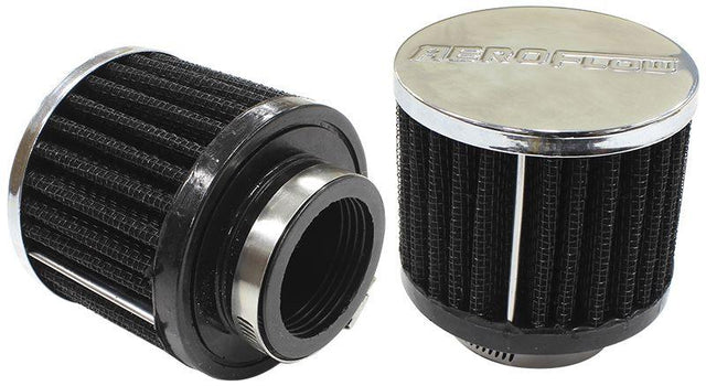 Aeroflow Chrome Clamp On Breather (AF2871-1460) AF2871-1460
