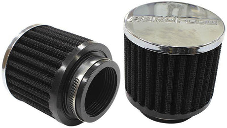 Aeroflow Chrome Clamp On Breather (AF2871-1480) AF2871-1480