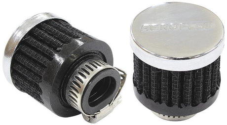 Aeroflow Chrome Clamp On Breather (AF2871-2480) AF2871-2480