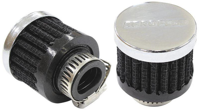 Aeroflow Chrome Clamp On Breather (AF2871-2480) AF2871-2480