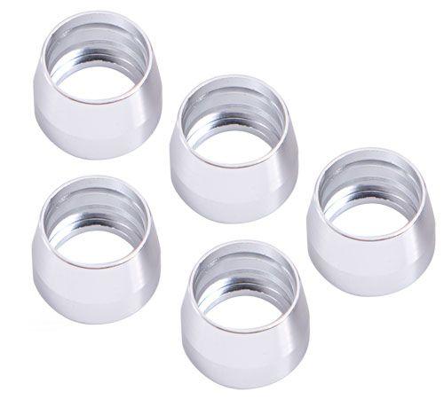 Aeroflow Stainless Steel PTFE Hose Olive Inserts -8AN (5 pack) (AF299-08SS) AF299-08SS
