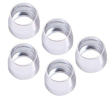 Aeroflow Stainless Steel PTFE Hose Olive Inserts -10AN (5 pack) (AF299-10SS) AF299-10SS