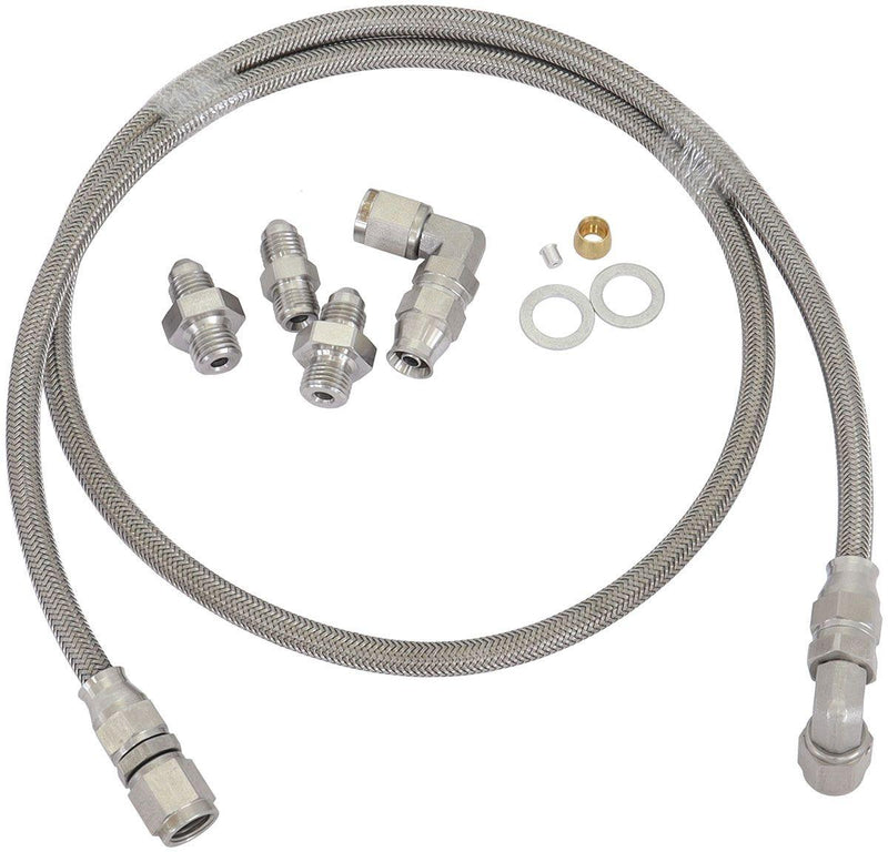 Aeroflow Universal -4AN Turbo Oil Line Kit (AF30-1010) AF30-1010