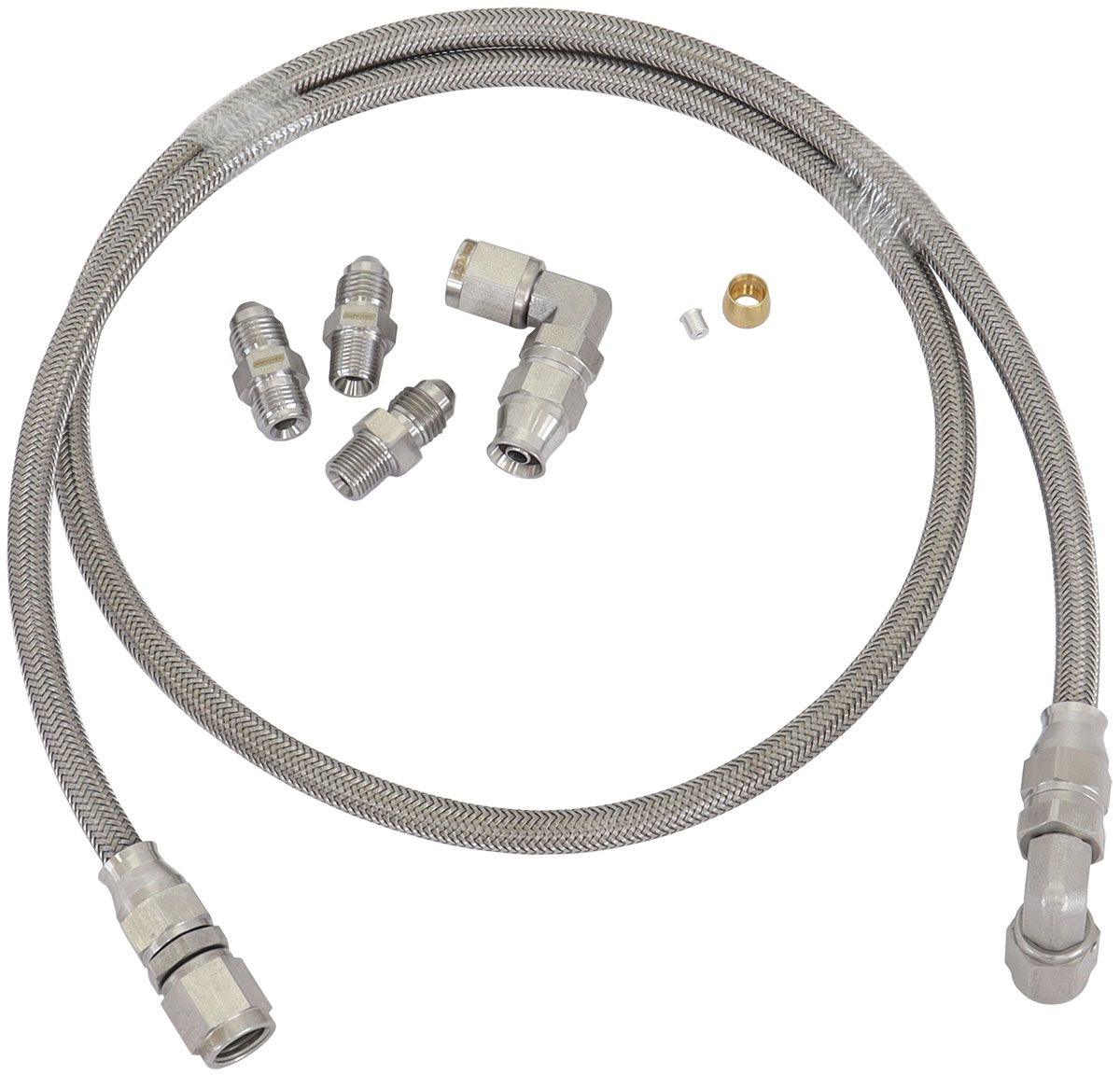 Aeroflow Universal -4AN Turbo Oil Line Kit (AF30-1011) AF30-1011