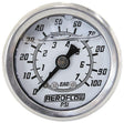 Aeroflow 1-1/2" Liquid Filled 100 psi Pressure Gauge (AF30-2203) AF30-2203
