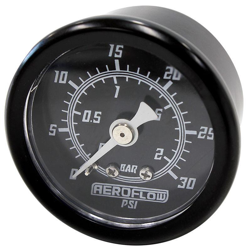Aeroflow 1-1/2" 30 psi Pressure Gauge (AF30-2210) AF30-2210