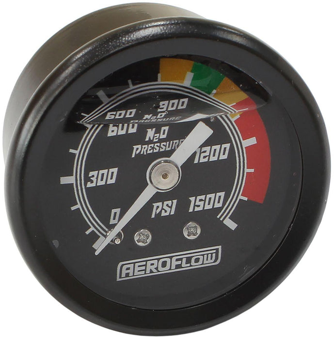 Aeroflow 1-1/2" Nitrous Pressure Gauge (AF30-2215)