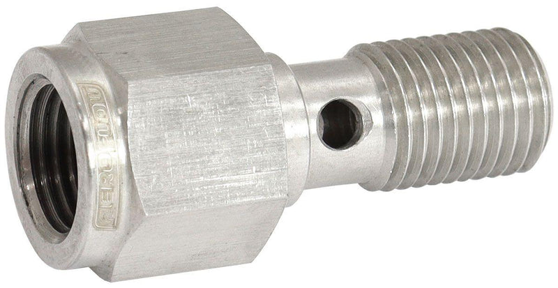 Aeroflow 3/8-24" Banjo Bolt with 1/8" NPT Port (AF300-03P) AF300-03P