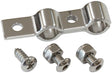 Aeroflow Dual Stainless Steel Hard Line Clamp With Bracket (AF301-03-03) AF301-03-03