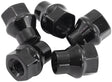 Aeroflow Conical ET Style Open Black Wheel Nuts - 7/16-20" (AF3011-4000) AF3011-4000