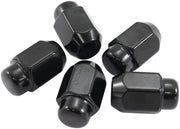 Aeroflow Acorn Medium Closed Black Wheel Nuts - M12 x 1.25mm (AF3025-2000) AF3025-2000