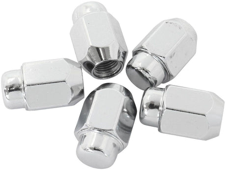 Aeroflow Acorn Medium Closed Chrome Wheel Nuts - M12 x 1.25mm (AF3045-2000) AF3045-2000