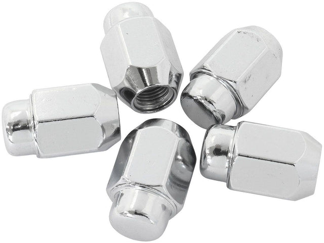 Aeroflow Acorn Medium Closed Chrome Wheel Nuts - M12 x 1.25mm (AF3045-2000) AF3045-2000