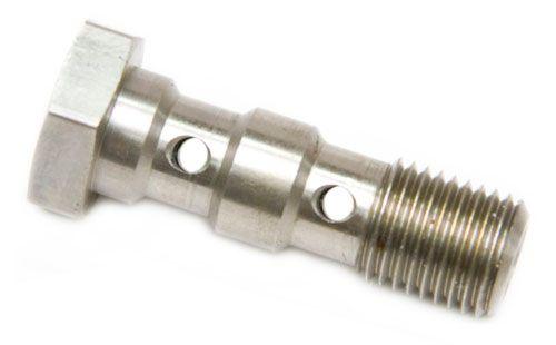 Aeroflow Stainless Steel Double Banjo Bolt 3/8"-24 (AF305-03) AF305-03