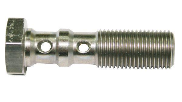 Aeroflow Stainless Steel Double Banjo Bolt 7/16"-20 (AF305-04L) AF305-04L