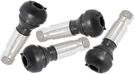 Aeroflow Rubber Pull-Thru Valve Stems - Chrome Finish (AF3060-0008) AF3060-0008
