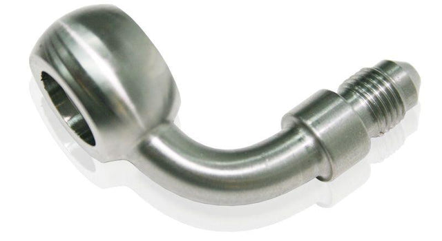 Aeroflow Stainless Steel 90° Banjo to AN Fitting (AF309-03) AF309-03