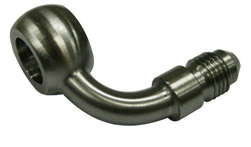 Aeroflow Stainless Steel 90° Banjo to AN Fitting (AF309-04) AF309-04