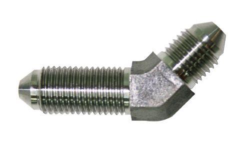 Aeroflow 45° Stainless Steel Bulkhead -3AN (AF321-03) AF321-03