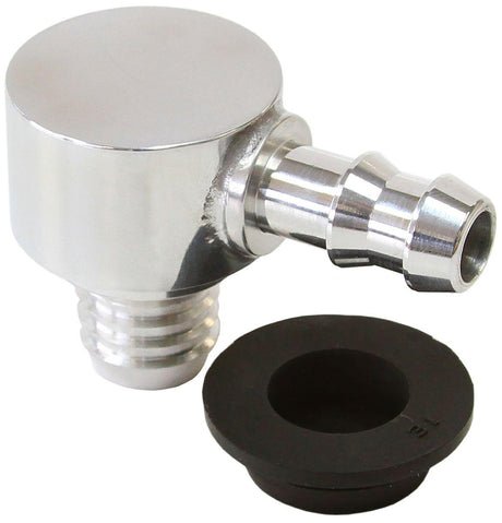 Aeroflow Universal Billet Brake Booster Valve with 3/8" Barb (AF350-01) AF350-01