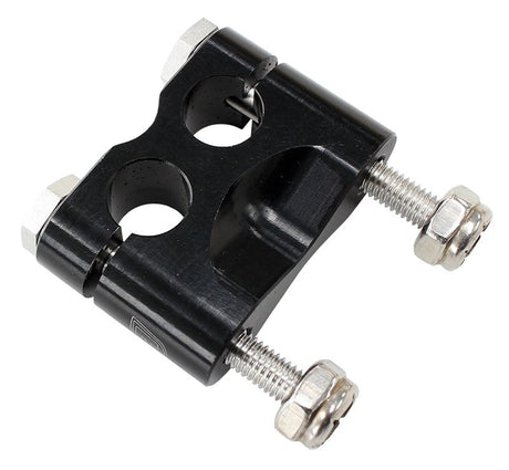 Aeroflow Billet Aluminium Clip Style Dual Cable Mount (AF3500-1012)