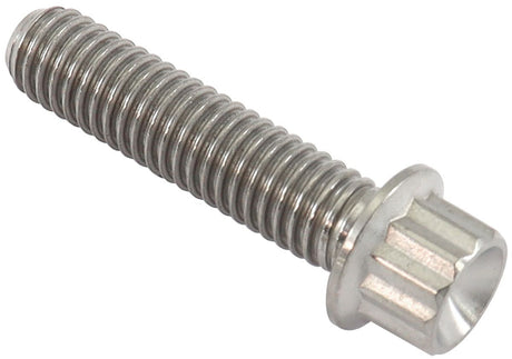 Aeroflow M6 x 1.00mm, UHL 25mm Titanium Bolt (AF3501-0984)