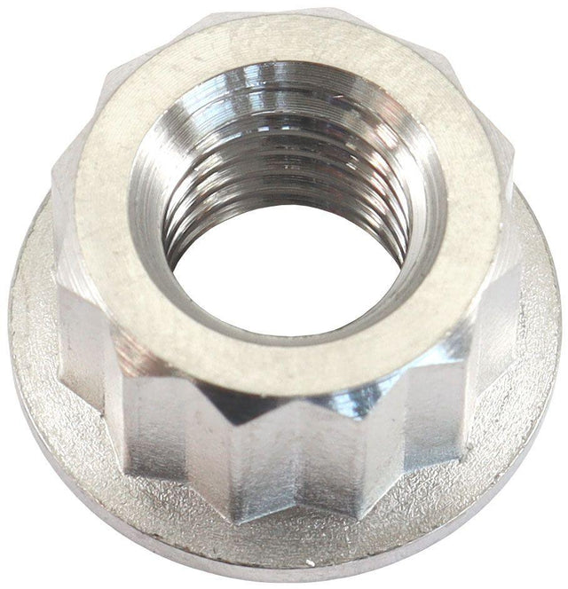 Aeroflow M8 x 1.25mm Titanium 12 Point Nut (AF3502-0010) AF3502-0010