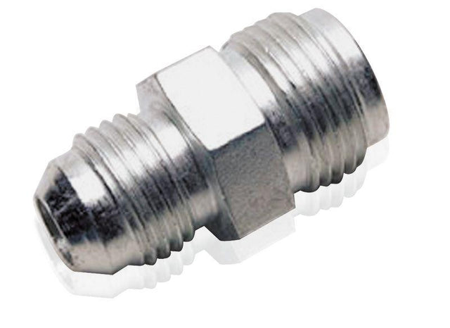 Aeroflow Power Steering Adaptor 11/16"-18 Inverted Seat to -6AN (AF355-06SS) AF355-06SS