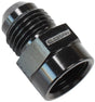 Aeroflow M14 x 1.5 Inverted Seat to -6AN Adapter, Black (AF361-06BLK) AF361-06BLK