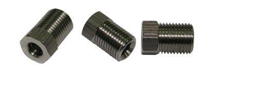 Aeroflow Stainless Steel Inverted Flare Tube Nuts (Pair) (AF365) AF365
