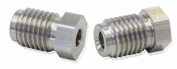 Aeroflow Stainless Steel Inverted Flare Tube Nuts (Pair) (AF367)