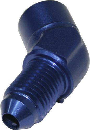 Aeroflow 45° Female NPT to Male AN Adapter 1/8" to -3AN (AF371-03) AF371-03