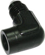 Aeroflow 90° Female NPT to Male AN Adapter 1/8" to -4AN (AF373-04BLK) AF373-04BLK