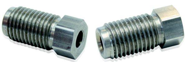 Aeroflow Stainless Steel Inverted Flare Tube Nuts (Pair) (AF374) AF374
